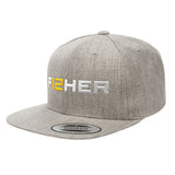 Snapback Heather Gray