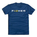 Mens Cotton T-Shirt Cool Blue