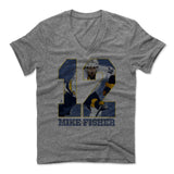 Mens Men's V-Neck Heather Gray