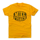 Mens Cotton T-Shirt Gold