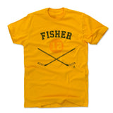Mens Cotton T-Shirt Gold