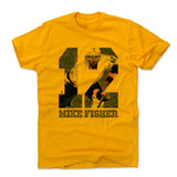Mens Cotton T-Shirt Gold