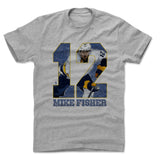 Mens Cotton T-Shirt Heather Gray
