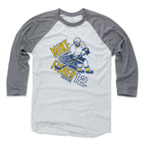 Mens Baseball T-Shirt Heather Gray / Ash