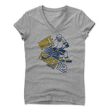 Womens Women's V-Neck Athletic Gray