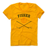 Womens Women's Scoop Neck Gold