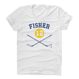 Womens Women's Scoop Neck White