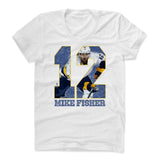 Womens Women's Scoop Neck White