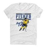 Womens Women's Scoop Neck White