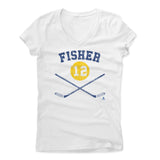 Womens Women's V-Neck White